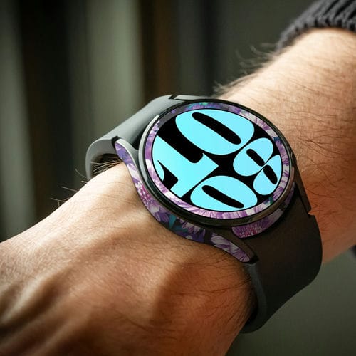 Samsung_Watch6 44mm_Purple_Flower_4